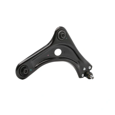 Abbildung von MONROE L28565 Querlenker mit Trag /Führungsgelenk, Gummilager PEUGEOT: 208 I Hatchback, Van