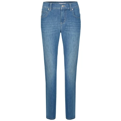 Abbildung von Angels Jeans Slim Fit, Damen, Größe: 48x28, Light blue used