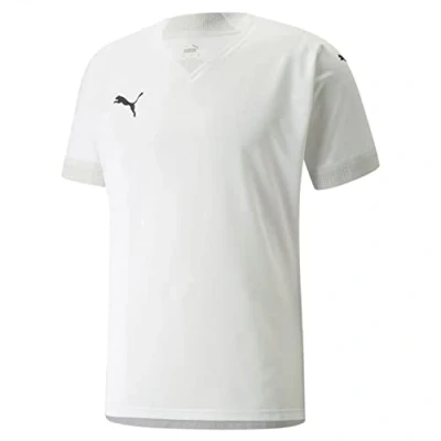 Abbildung von Puma Teamfinal Fussball Tshirt basic, Herren, Größe: XXL, white nimbus cloud