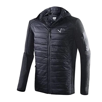 Abbildung von Black Crevice Herren Hybridjacke, schwarz, S