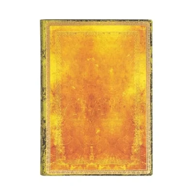 Abbildung von Paperblanks Ochre Old Leather Collection Flexi Midi Lined 100 Gsm