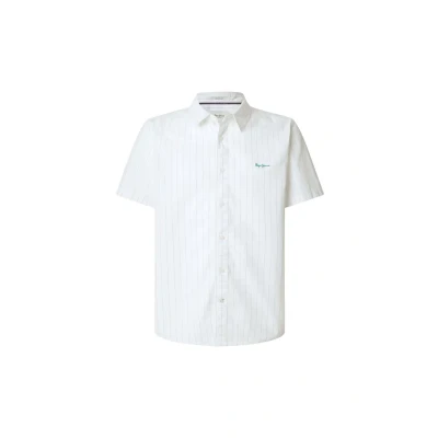 Abbildung von Pepe Jeans Herren Alvaro Hemd, Grün (Popgrün), XL