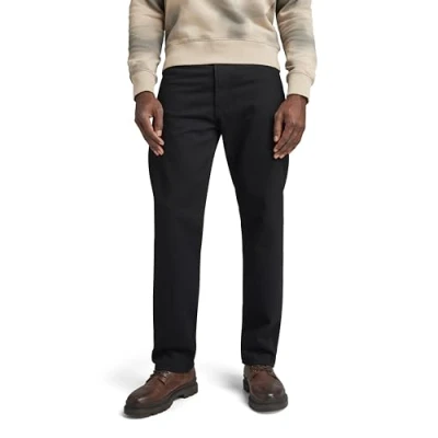 Abbildung von G Star TYPE 49 Jeans Straight Leg, Herren, Größe: 27x32, Pitch black
