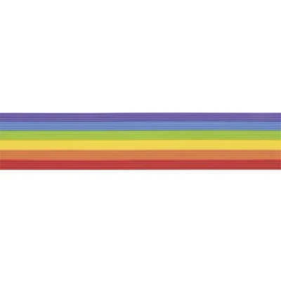 Abbildung von Knorr Prandell 218306063 Wachsstreifen Sortiment 200 mm Durchmesser 1 m, regenbogen
