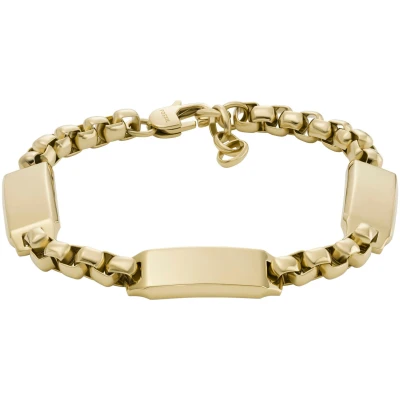 Abbildung von Fossil DREW Bracelet Armband goldcoloured, Herren, Größe: One Size, Gold/coloured