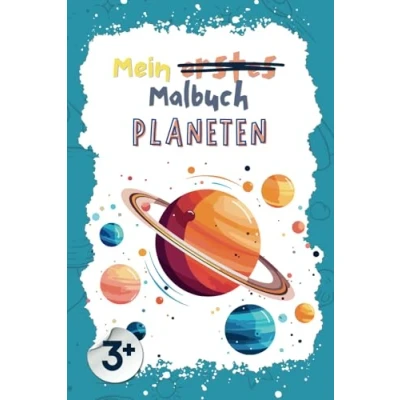 Abbildung von Mein Planeten Malbuch: Entdecke das Universum zum Ausmalen