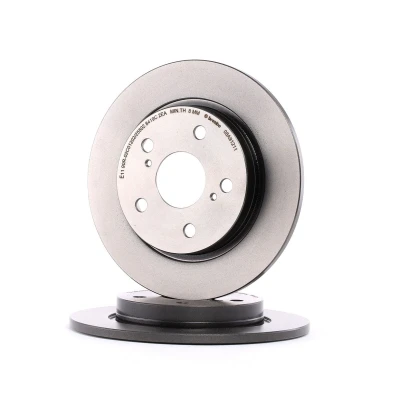 Abbildung von BREMBO COATED DISC LINE 08.A912.11 Bremsscheibe 270 10 5 voll beschichtet TOYOTA: Auris Hatchback, Estate, Corolla X Saloon