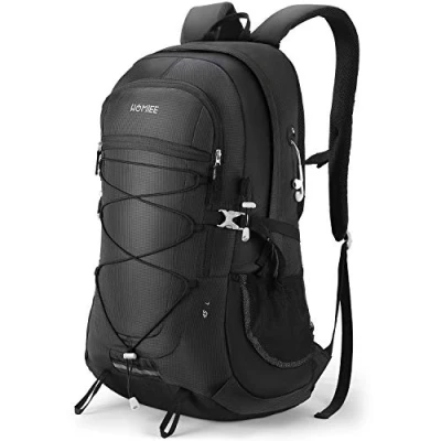 Abbildung von HOMIEE Wanderrucksack 45L, Herren Damen Wasserdichter Rucksack Trekkingrucksack Reiserucksack, Outdoorrucksack mit Reflexstreifen Für Wandern, Radfahren, Klettern, Bergsteigen und Reisen Sport