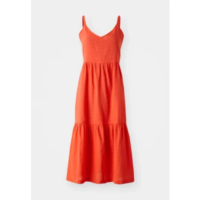 Abbildung von Roxy Waiting LINE Freizeitkleid, Damen, Größe: XXL, Poppy red