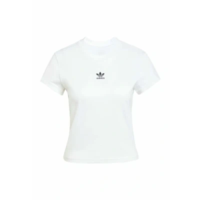 Abbildung von adidas Originals ESS Tshirt basic, Damen, Größe: 34/36 (S), White