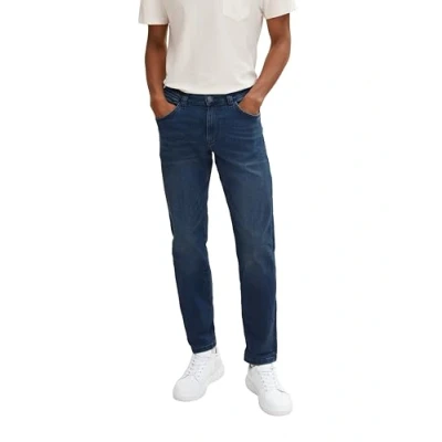 Abbildung von TOM Tailor Marvin Jeans Straight Leg darkblue denim, Herren, Größe: 31x32, Dark blue denim