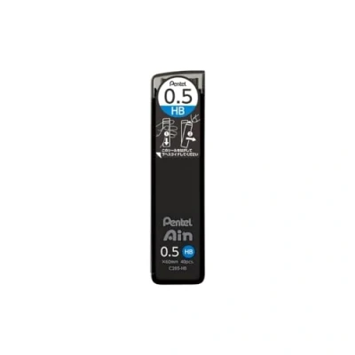 Abbildung von Pentel Ain Leads Refill for Mechanical Pencil 0,5 mm HB 40 Stück