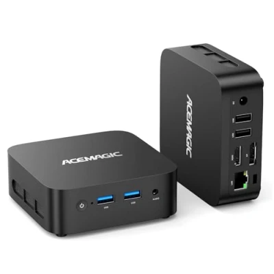 Abbildung von ACEMAGICIAN Vista V1 Mini PC, Шin11 Pro Ιntel Alder Lake N97(Bis zu 3,6 GHz),16GB DDR4 1TB SSD Micro Desktop ComputerHDMI+DPUSB3.2