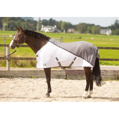 Abbildung von Harry&#039;s Horse Fliegendecke Mesh pro Grau 105/135