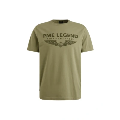 Abbildung von PME Legend MIT LOGO Tshirt print, Herren, Größe: XXL, Oil green
