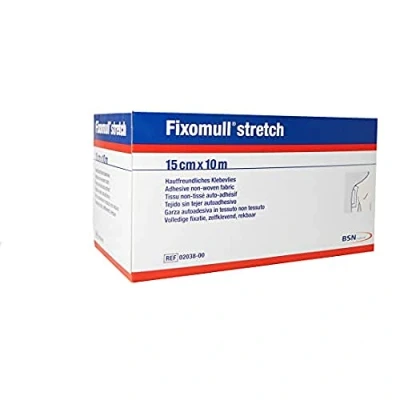 Abbildung von Fixomull Stretch Klebevlies, 10 m x 15 cm