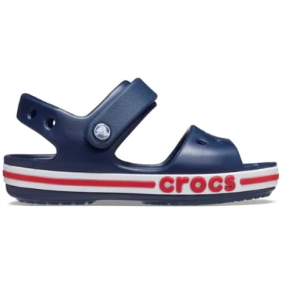 Abbildung von Crocs Bayaband Riemensandalette Navy pepper für Kinder, Größe: 22/23, Kunststoff