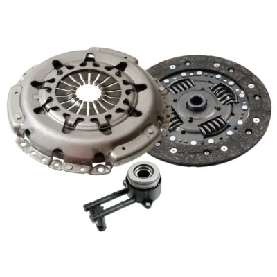 Abbildung von BLUE PRINT ADBP300085 Kupplungssatz dreiteilig mit Zentralausrücker, synthetischem Fett 220 FORD: FIESTA 5, 6, 6 Van