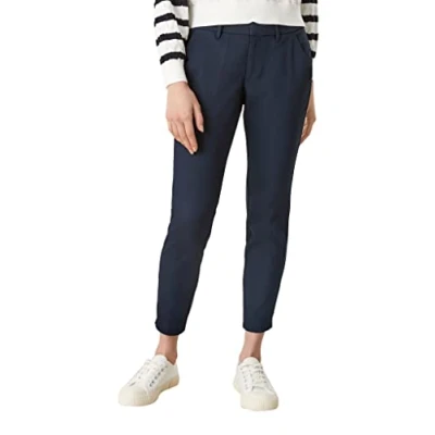 Abbildung von s.Oliver Shape Ankle Stoffhose, Damen, Größe: 36, Navy