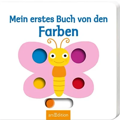 Abbildung von Mein erstes Buch von den Farben: mit stabilen Schiebern die Bestsellerreihe lustigen Schiebern, fördert Feinmotorik und Sprachererwerb für Kinder ab 18 Monaten