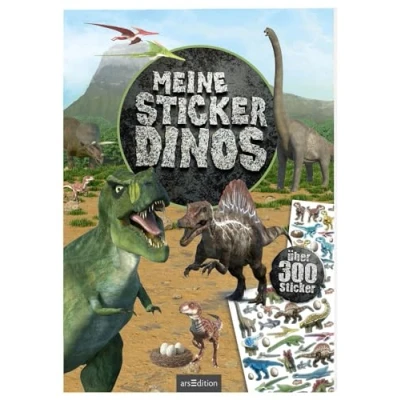Abbildung von Meine Sticker Dinos: Über 300 Stickerheft für Kinder ab 4 Jahren