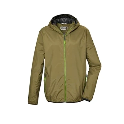 Abbildung von Killtec Outdoorjacke »KOS 112 MN JCKT«, Leichte, wasserdichte, atmungsaktive Jacke, PFAS frei, recycelt