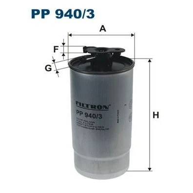 Abbildung von FILTRON PP 940/3 Kraftstofffilter Leitungsfilter 8 BMW: 3 Saloon, 5 X5