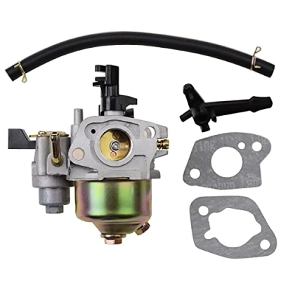 Abbildung von GOOFIT 19mm Vergaser Ersatz für 2 Takt Gx120 Gx160 168F 5.5 6.5 8 9 HP Gx200 Gx240 Gx270 Gx340 Gx390 Pitbike ATV Quad Moped Scooter Silber Minimoto Generator Rasenmäher