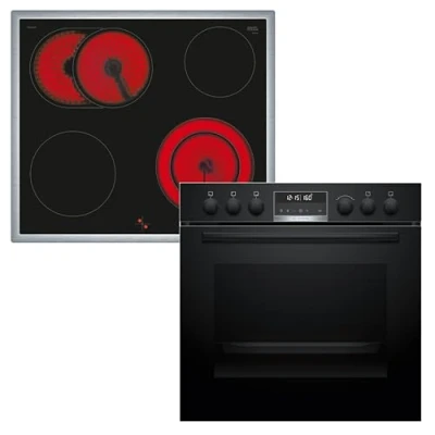Abbildung von BOSCH Elektro Herd Set »HND671LS62«