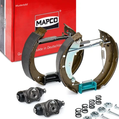 Abbildung von MAPCO 9735 Bremsbacken Hinterachse 230 40 mit Radbremszylinder, Zubehör VOLKSWAGEN: Passat B3/B4 Saloon, Caddy 2, 2 Kastenwagen