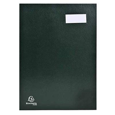 Abbildung von Exacompta 57023E Unterschriftsmappe denhbarer Faltenrücken 20 Fächer Etikettenhalter 1 Stück grün