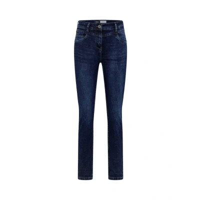 Abbildung von Cecil Jeans Slim Fit, Damen, Größe: 26x28, Blau