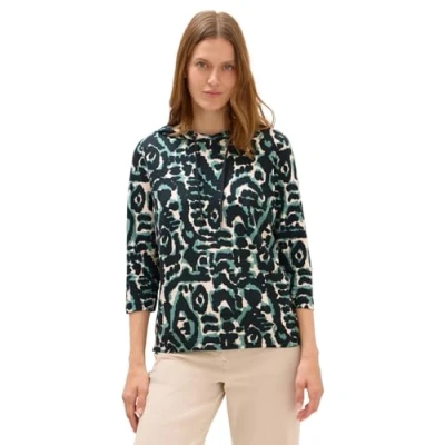 Abbildung von Cecil Kapuzensweatshirt, mit 3/4 Arm, gemustert