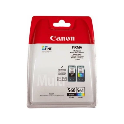 Abbildung von Canon duopack pg560 black + cl561 color PG560CL651