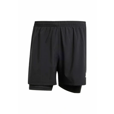 Abbildung von adidas Performance 2IN1 kurze Sporthose, Herren, Größe: Large, Black