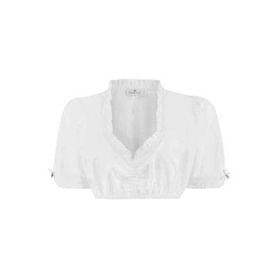 Abbildung von Stockerpoint Damen B 1018 Dirndlbluse, Weiß, 38 EU