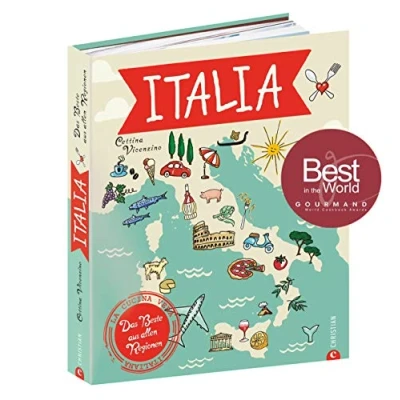 Abbildung von Italien Kochbuch: Italia! Das Beste aus allen Regionen: Mit Cettina Vicenzino bereisen. Rezepte, Begegnungen, Flair. Die echten italienischen Köche und Produzenten kennen lernen.