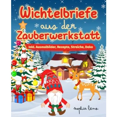 Abbildung von Wichtelbriefe aus der Zauberwerkstatt: Ein weihnachtliches Wichtelbuch mit magischen Wichtelbriefen für Kinder. Inkl. Ausmabilder, Streiche, Weihnachtsdeko und Rezepte die Wichteltür