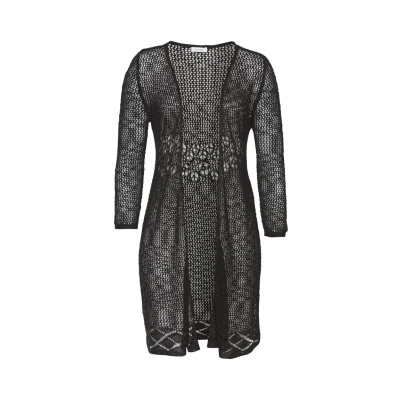 Abbildung von s.Oliver Strickjacke, Damen, Größe: 48/50, Schwarz