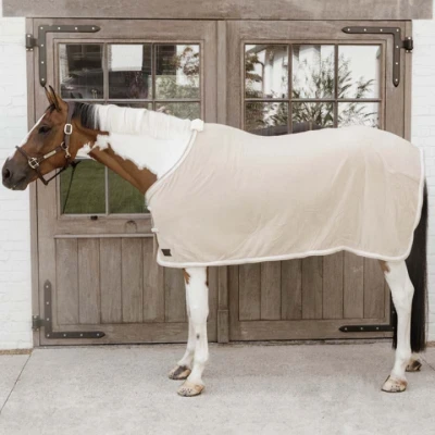 Abbildung von Kentucky Horsewear Fleecedecke Plaited Beige