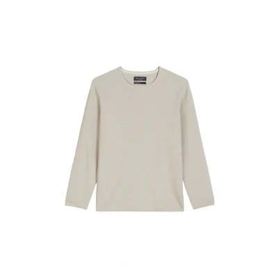Abbildung von Marc O&#039;Polo Regular Strickpullover, Herren, Größe: Medium, Dapple gray