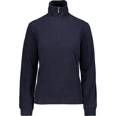 Abbildung von CMP Woman Fleecepullover, Damen, Größe: 36, Black/blue