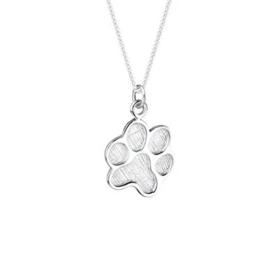 Abbildung von Elli PAW Animal Basic Halskette, Damen, Größe: 45, Silber