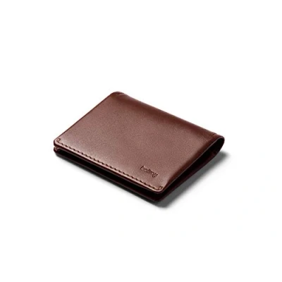 Abbildung von Bellroy Leather Slim Sleeve Wallet, Minimalistische Geldbörse mit Fronttasche Cocoa Java