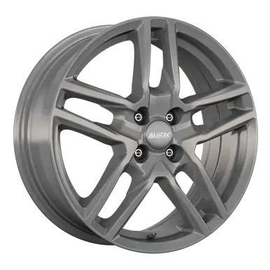 Abbildung von ALUTEC 4 loch 16Zoll 100mm Alufelge Ikenu Metallic Grau IKE65645A27 9 Felge