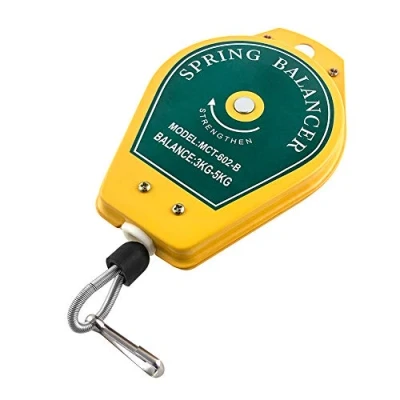 Abbildung von QWORK® Federzug, Spring Balancer, Tragkraft 35 kg, zum Aufhängen Werkzeugen von Montageleine
