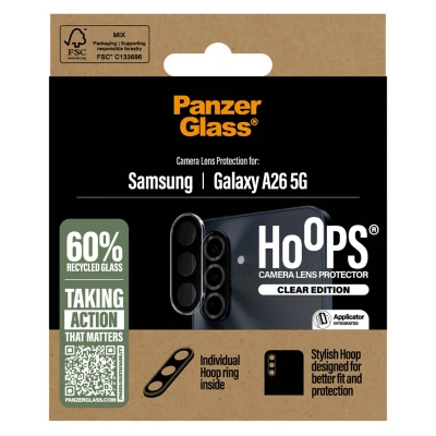 Abbildung von Samsung Galaxy A26 Panzerglas PanzerGlass Camera Protector Hoop Optic Rings Kameraprotektor für das