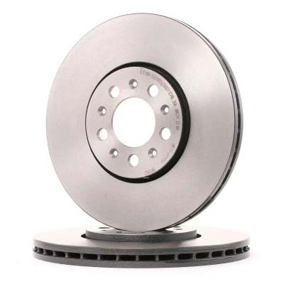 Abbildung von BREMBO COATED DISC LINE 09.7010.21 Bremsscheibe 288 25 5 innenbelüftet beschichtet hochgekohlt mit Schrauben SKODA: Fabia III Estate, Rapid Spaceback