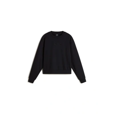 Abbildung von Vans Essential Relaxed CREW NECK Sweatshirt, Damen, Größe: 34, Black