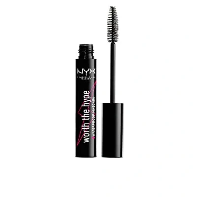 Abbildung von NYX Professional Makeup Worth The Hype Waterproof Wimperntusche Schwarz 16,85 Gramm